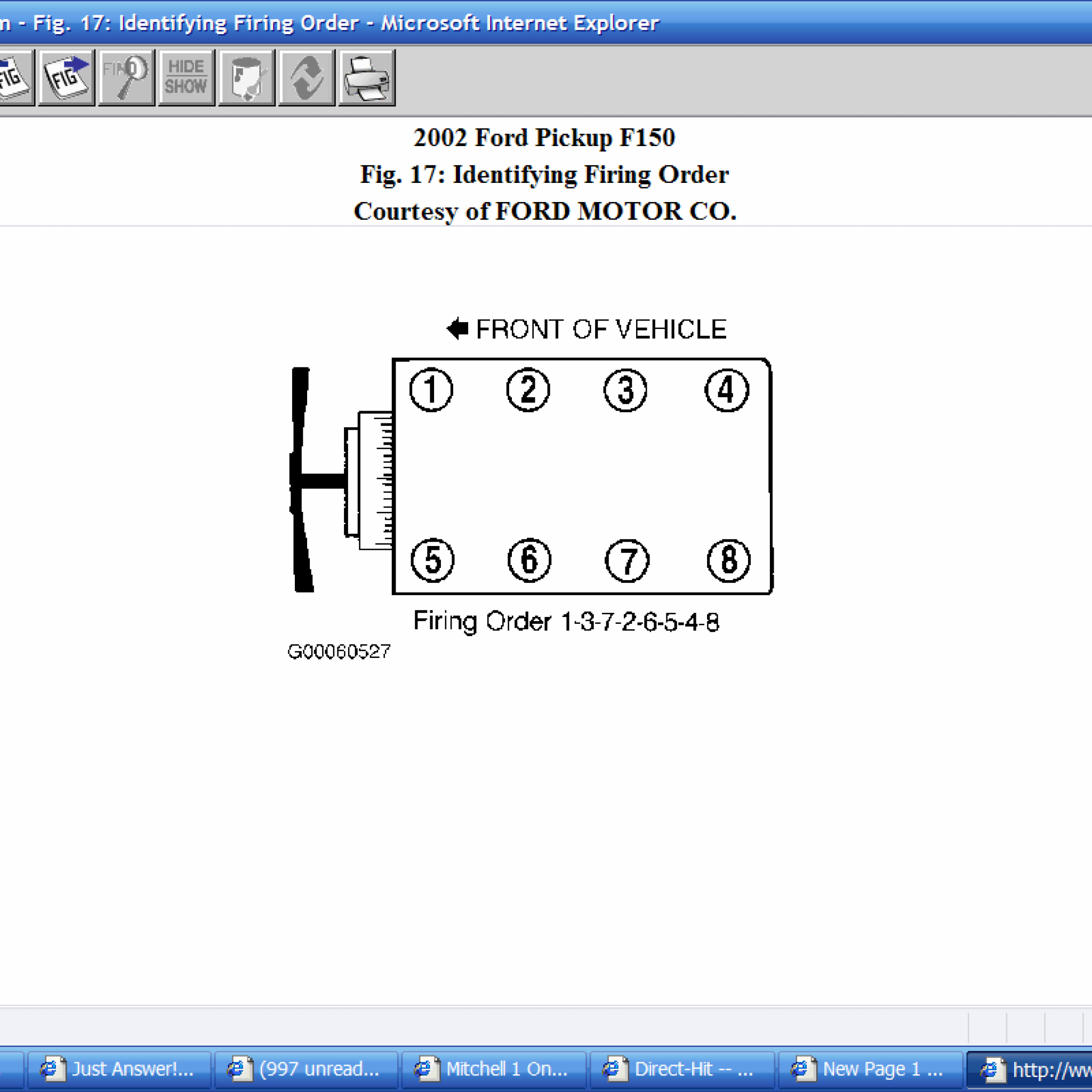 Ford Firing Order 5046383949755854 Wiring And Printable 