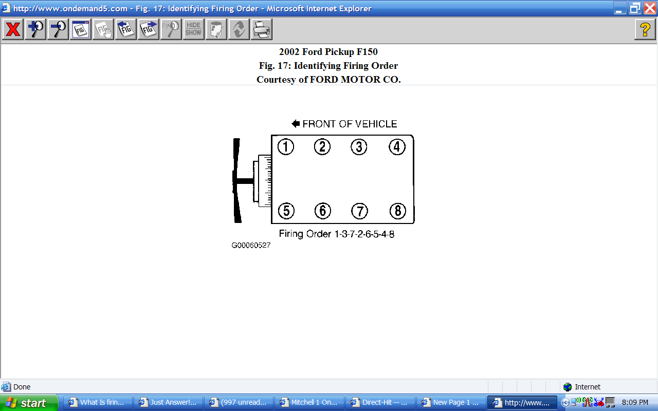 2004 Ford F150 4.6 Firing Order | Wiring and Printable