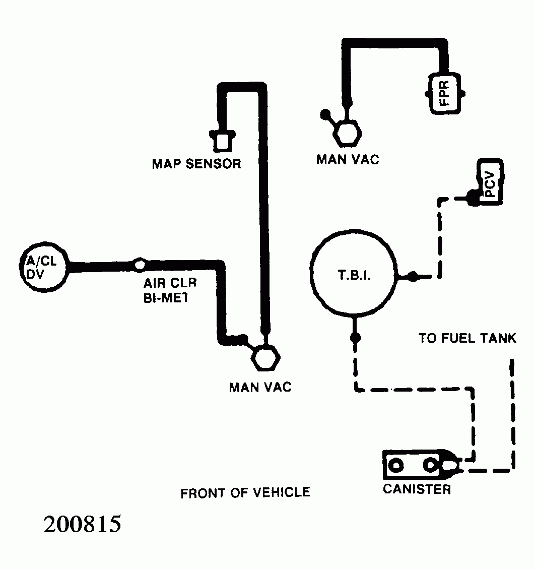 Where Can I Find A Vacuum Line Diagram For An 89 Ford Ranger