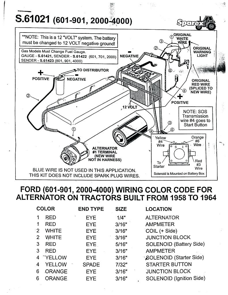 Xh_1651] Ford Tractor Wiring Diagram 8N Ford Tractor Wiring