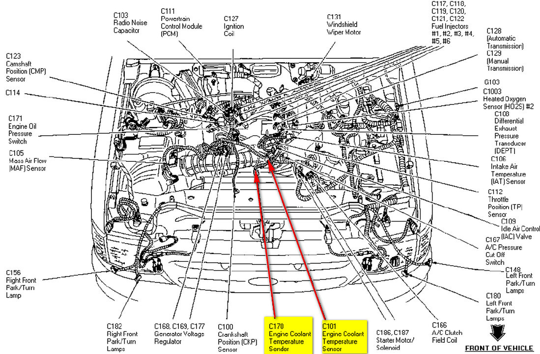 04Daa7 97 Ranger Xlt 4Cyl Wiring Diagram | Wiring Resources