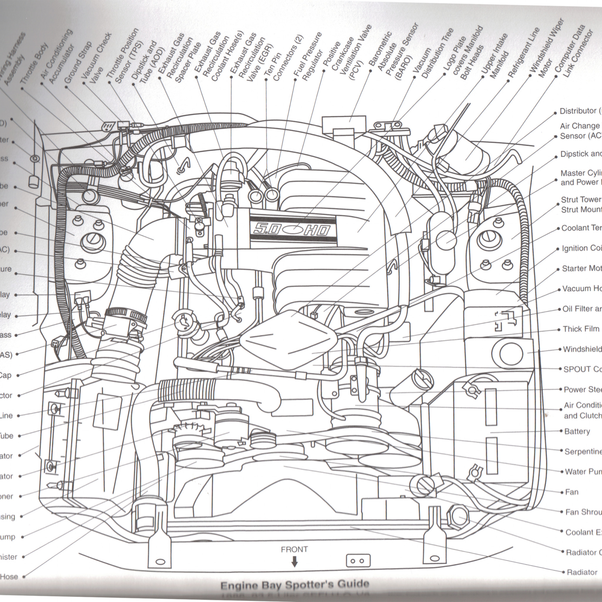 1991 Ford F150 5.0 Firing Order Wiring and Printable