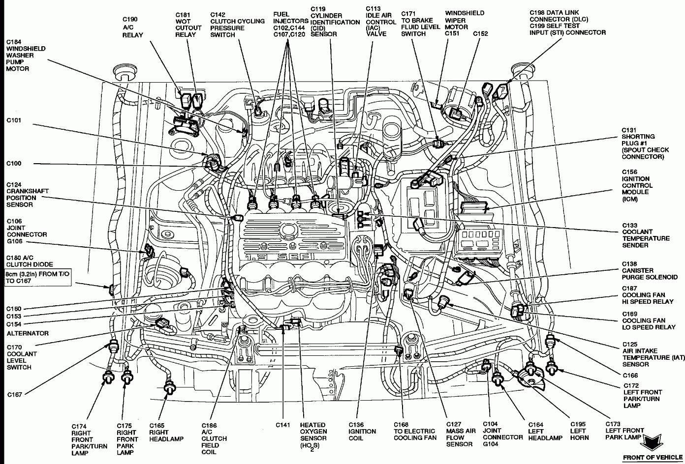 1998 Ford Taurus V6 Engine Diagram - Vauxhall Astra 2001