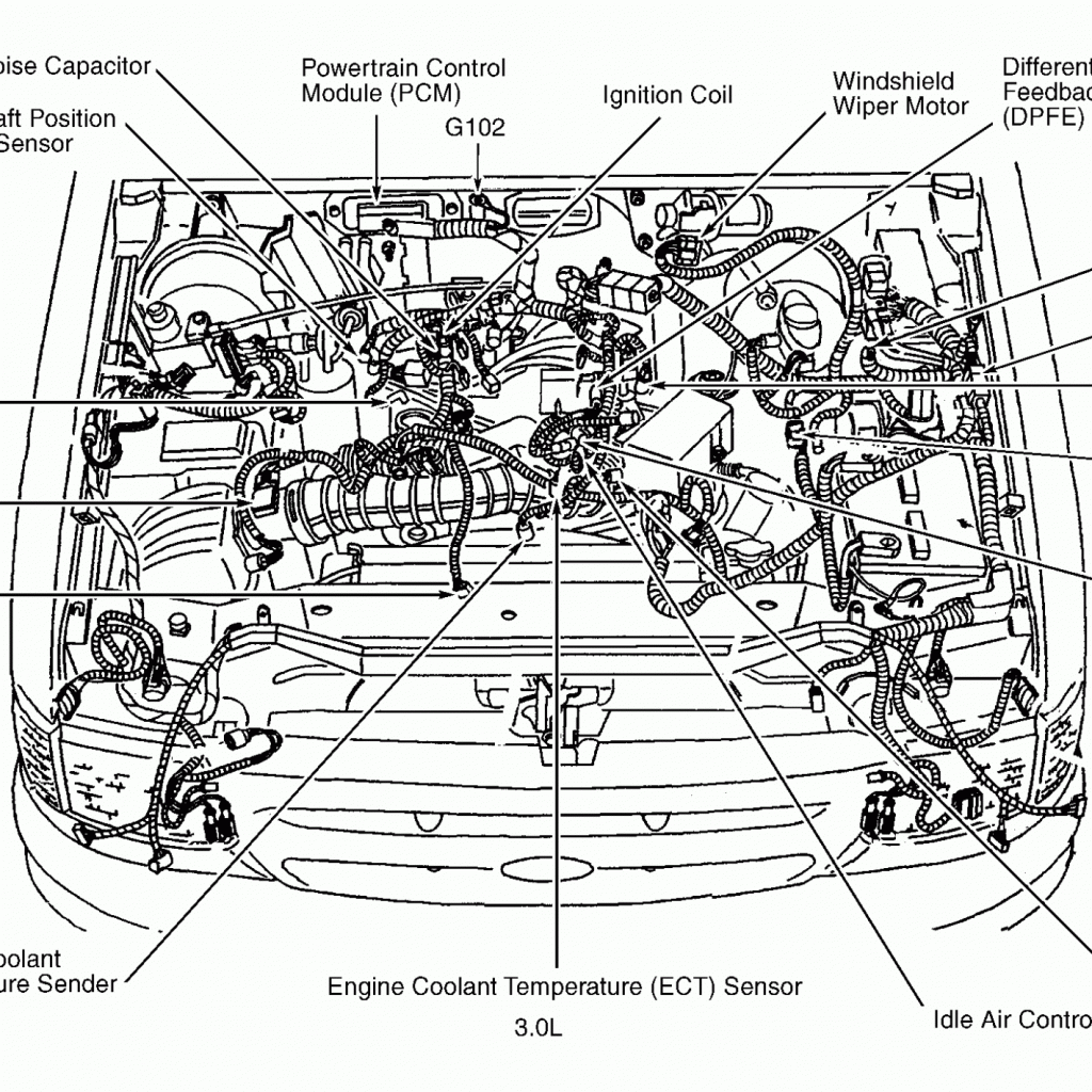 Spark Plug Wire Diagram 1999 Ford Ranger