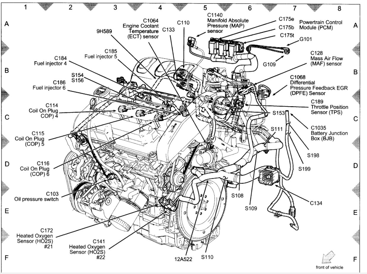 2006 Ford 3 0 V6 Engine Diagram - Skoda Timing Belt