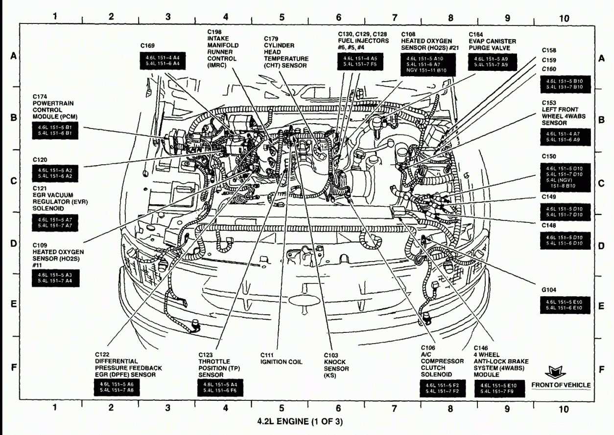 2006 Ford 4.2L Engine Diagram - Wiring Diagrams Database