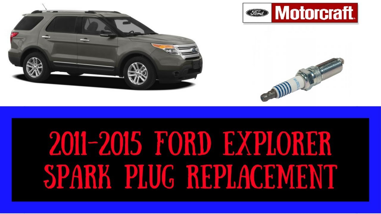 2011-2015 Ford Explorer 3.5 Spark Plug Replacement Removal Procedure  #sparkplugs #replacement