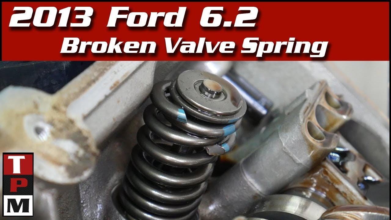 2013 Ford F350 6.2 Misfire - Broken Valve Spring Replacement