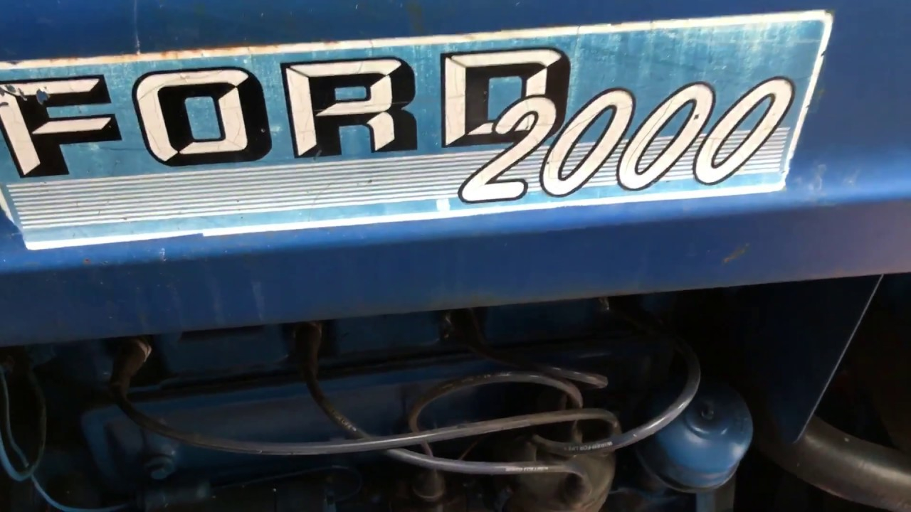 Changing Ignition Coil On A 1963 Ford 2000 Tractor