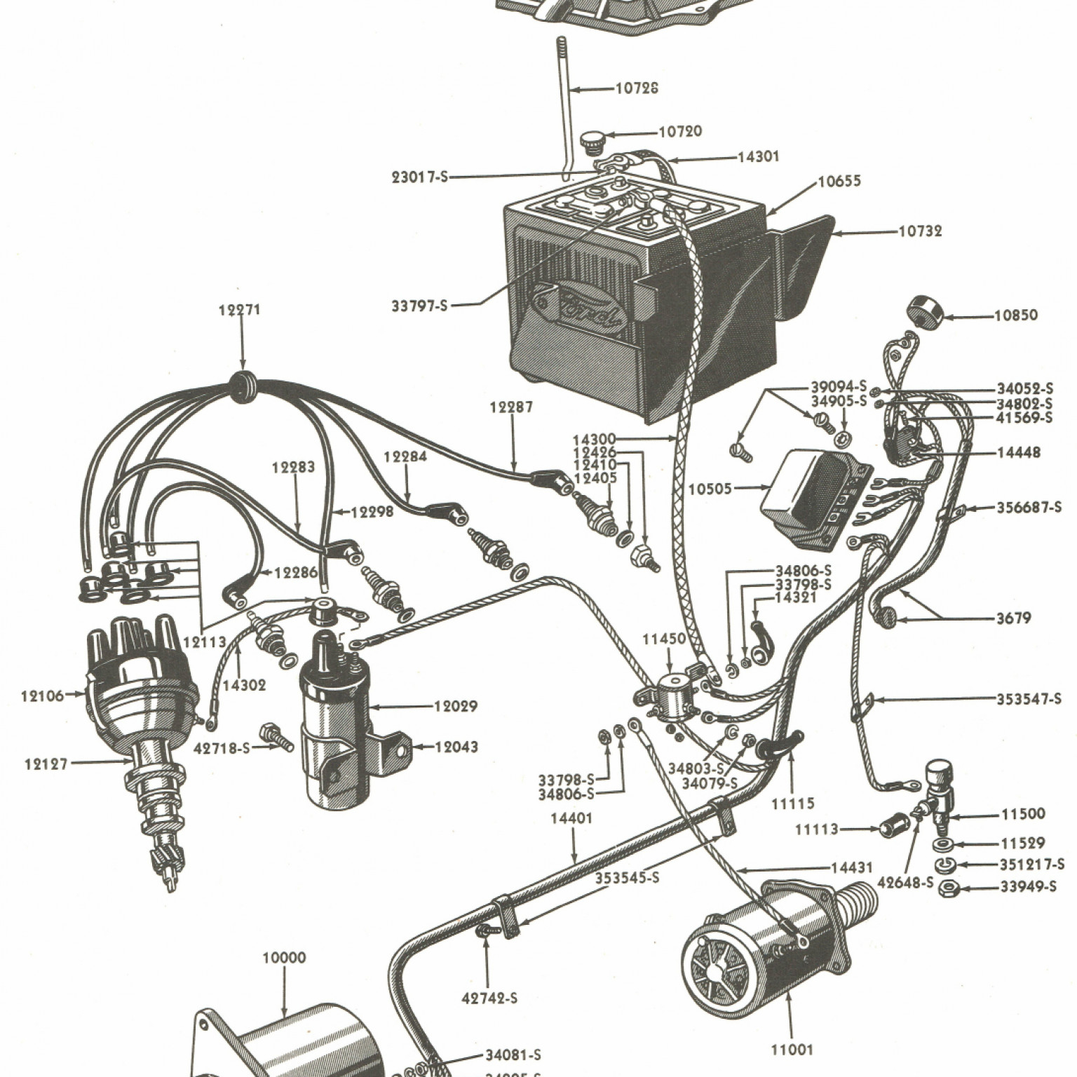 8n Ford Tractor Firing Order Wiring and Printable