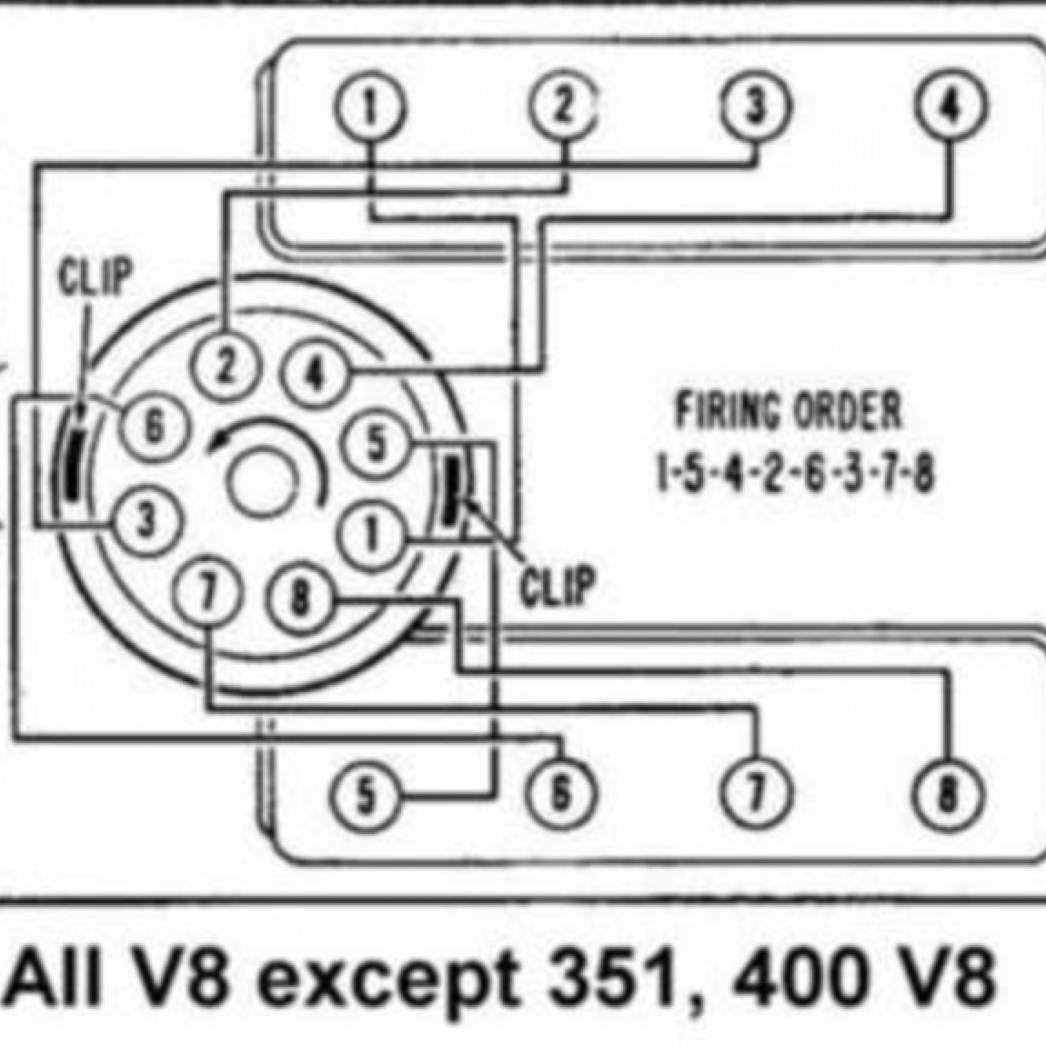 Some Firing Order For 351 Ford Engine Available here.
