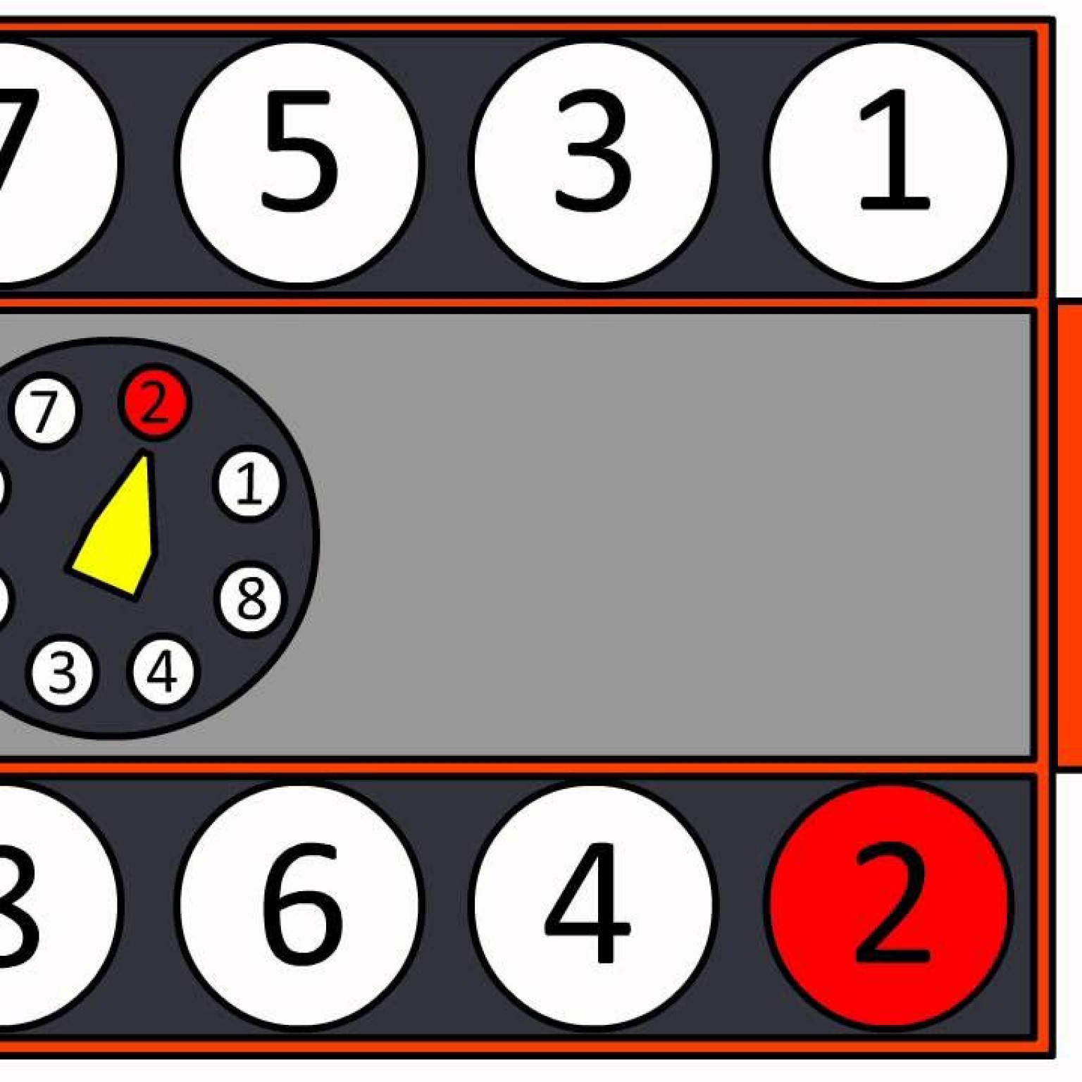 Ford Motor Firing Order Wiring And Printable