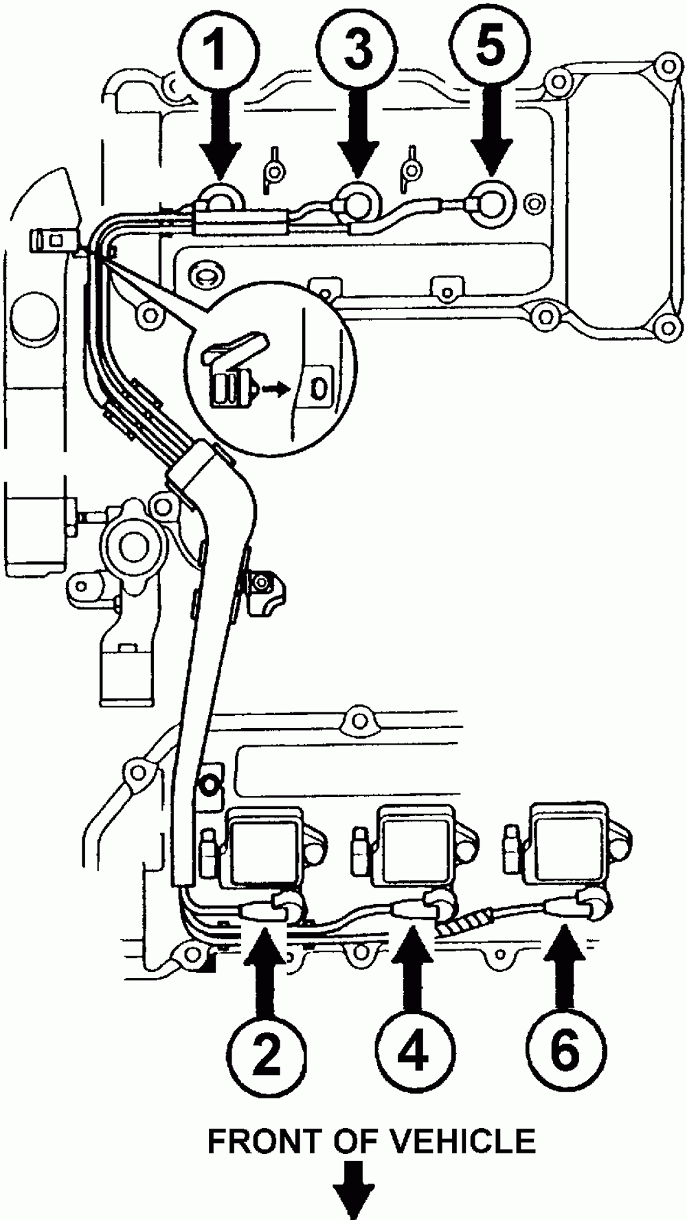 Firing Order Of 96 Toyota Camry 2 2 Diagram Of Spark Plug