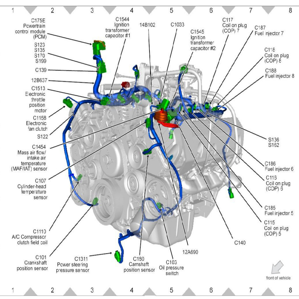 2012 Ford F250 6.2 Firing Order | Wiring and Printable