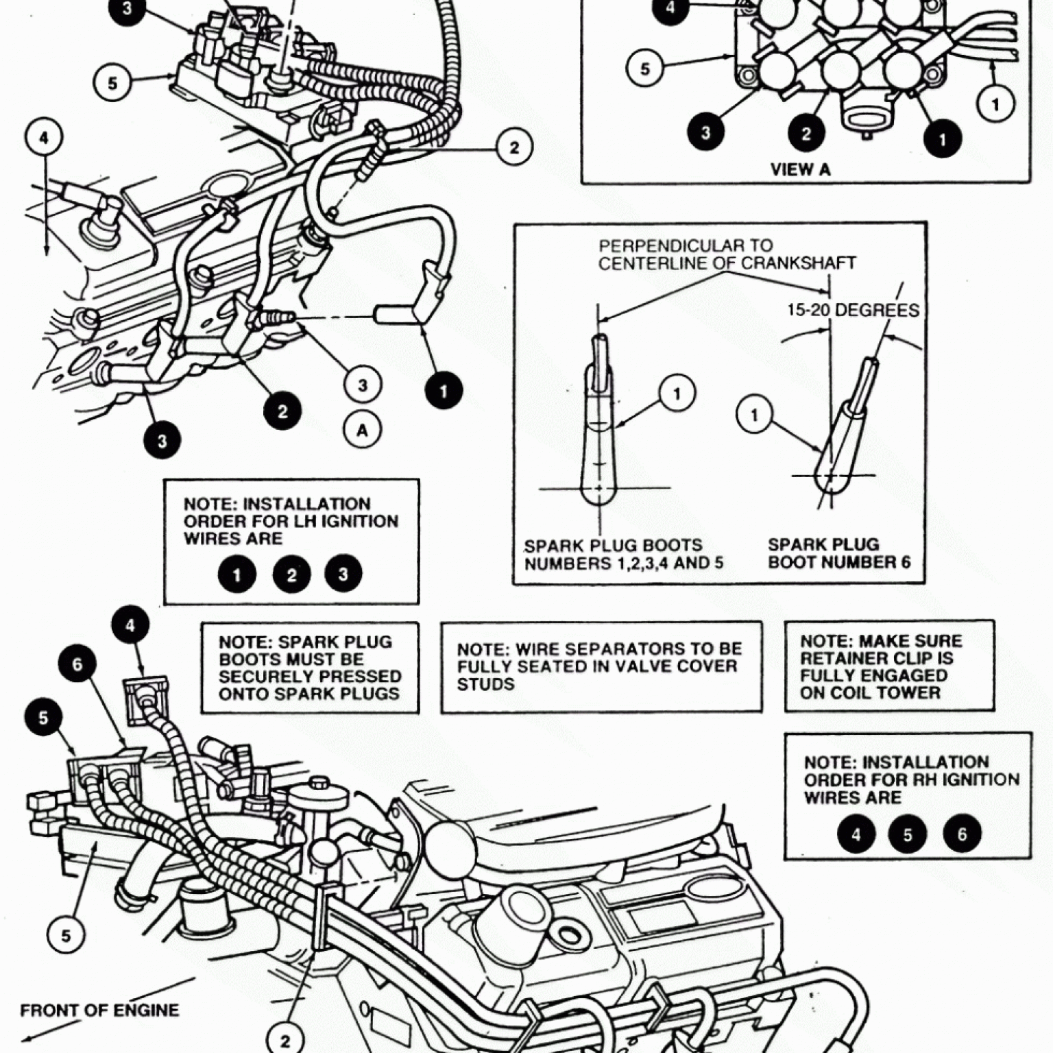 2000 Ford Mustang Spark Plug Wiring Diagram