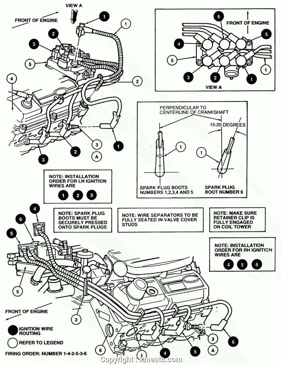 99 Ford Mustang V6 Firing Order | Wiring and Printable