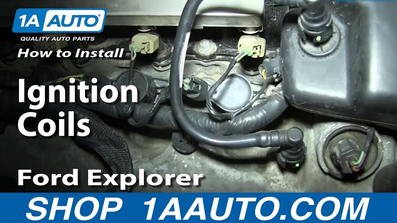 How To Install Replace Ignition Coils 4.6L V8 2006-08 Ford Explorer F150  Mustang More