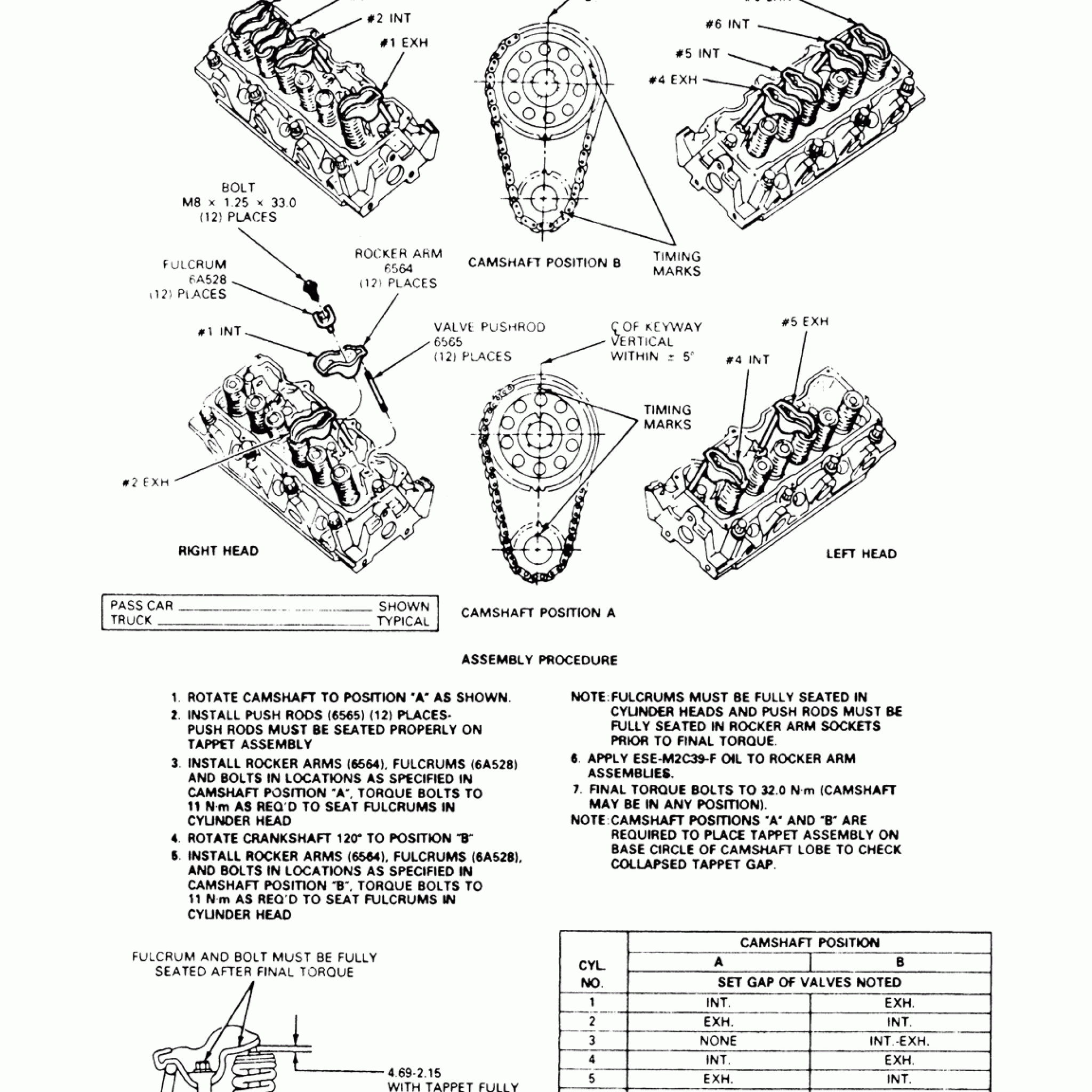 Firing Order 93 Ford Ranger 3.0 Wiring and Printable