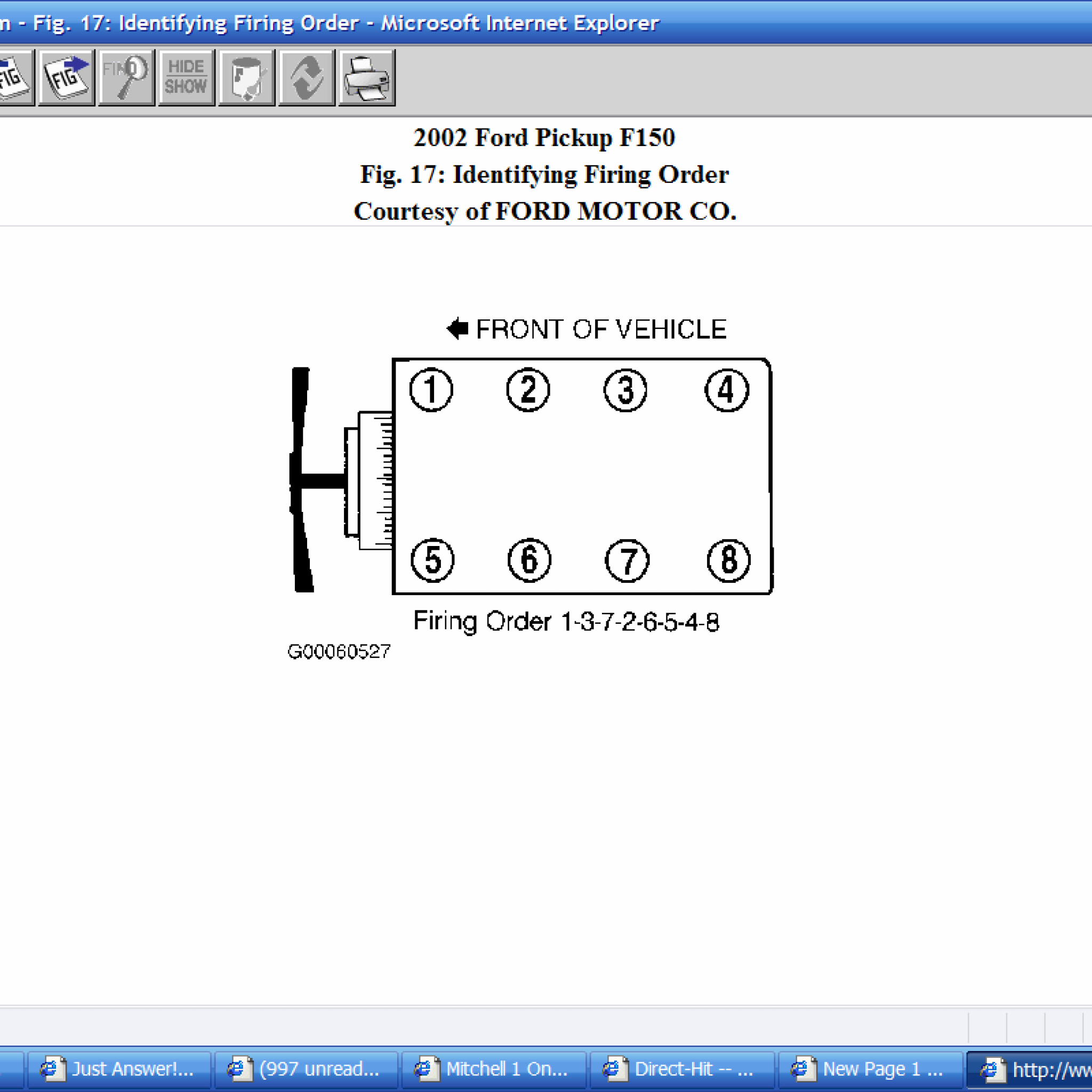 98 Ford F150 4.6 Firing Order | Wiring and Printable