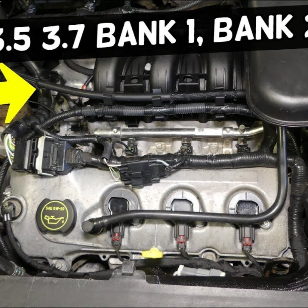 Which Side Is Bank 1 Bank 2 On Ford 3.5 3.7 Edge Flex Taurus Fusion Mkx