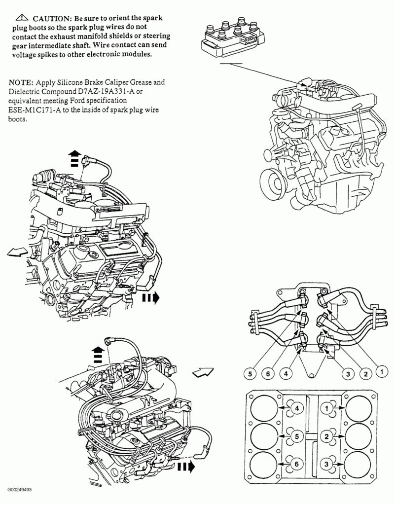 1999 Ford F150 4.2 Firing Order